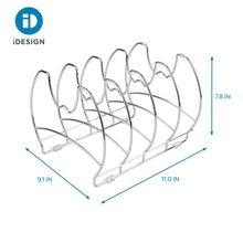 Carica l'immagine nel visualizzatore di Gallery, InterDesign Classico Organizzatore Mobile Cucina, 27.94x23.1x19.8 cm, Argento - Ilgrandebazar