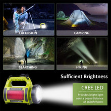 Carica l'immagine nel visualizzatore di Gallery, Novostella Torcia Lanterna LED 3 in 1, Lampada Ricaricabile USB 2000mAh - Ilgrandebazar