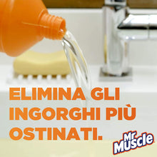 Carica l'immagine nel visualizzatore di Gallery, Mister Muscle Disgorgante Gel per Tubi e Scarichi - 500 ml