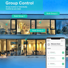 Carica l'immagine nel visualizzatore di Gallery, Lampadine Alexa Led E27 WiFi Lampadina Smart,Emuni Tb95