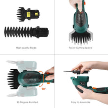 Carica l'immagine nel visualizzatore di Gallery, Fixkit Set di Tagliasiepi,Lama con Sistema Multi-Click,Senza Filo, modello 2 - Ilgrandebazar