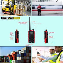 Carica l'immagine nel visualizzatore di Gallery, Retevis RT5 Walkie Talkie Professionali 7W Doppia Banda 128 2 Pezzi, rosso - Ilgrandebazar