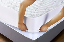 Carica l'immagine nel visualizzatore di Gallery, Utopia Bedding Coprimaterasso Impermeabile 160 x 200 cm 160 x 200 cm, Bianco - Ilgrandebazar
