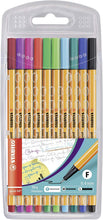 Carica l'immagine nel visualizzatore di Gallery, Fineliner - STABILO point 88 - Astuccio da 10er Pack, Assortimento speciale. - Ilgrandebazar