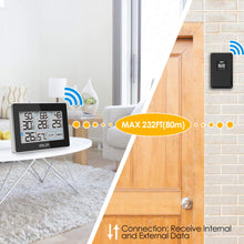 Carica l'immagine nel visualizzatore di Gallery, FOCHEA Stazione Meteorologica con 3 Sensore Esterno, Meteo Wireless... - Ilgrandebazar