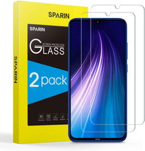 Carica l'immagine nel visualizzatore di Gallery, SPARIN [2 Pezzi Vetro Temperato Compatibile con Xiaomi Redmi Note 8 / Note 7 / Note 7 PRO, Pellicola Xiaomi Redmi Note 8/ Note 7 [Ultra Resistente] [Durezza 9H] [Senza Bolle]