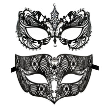 Carica l'immagine nel visualizzatore di Gallery, Maschera mascherata da coppia, corazzata Costumi veneziani Maschera... - Ilgrandebazar