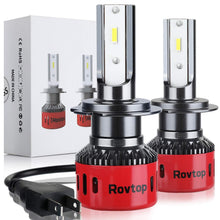 Carica l'immagine nel visualizzatore di Gallery, Rovtop H7 LED 10000LM, 6000K, 9V-36V, Fari Abbaglianti o Anabbaglianti Bronzo - Ilgrandebazar