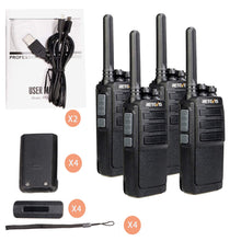 Carica l'immagine nel visualizzatore di Gallery, Retevis RT28 Walkie Talkie PMR446 Licenza-Libero 2 coppia, Nero - Ilgrandebazar