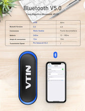 Carica l'immagine nel visualizzatore di Gallery, VTIN R4 Cassa Bluetooth 10W Altoparlante 24 Ore blu - Ilgrandebazar