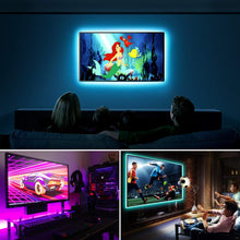 Carica l'immagine nel visualizzatore di Gallery, LE Striscia LED RGB 2m 5050 SMD, Luminosa USB TV RGB, - Ilgrandebazar