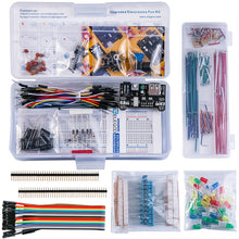 Carica l'immagine nel visualizzatore di Gallery, Elegoo Kit Elettronico con Breadboard di 830 Punti, Cavetti, Modulo Set A - Ilgrandebazar