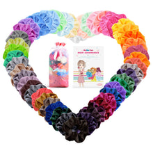 Carica l'immagine nel visualizzatore di Gallery, Meamae care Elastici per capelli 50 colori(pcs), scrunchies velluto... - Ilgrandebazar