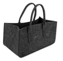 Carica l'immagine nel visualizzatore di Gallery, Felt Bag Brown Shopper Newspaper Dekoration 1 - confezione, nero - Ilgrandebazar
