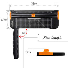 Carica l'immagine nel visualizzatore di Gallery, LETION Taglierina titanio scrapbooking con sicura automatica per Nero, Black - Ilgrandebazar
