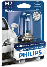 Carica l'immagine nel visualizzatore di Gallery, Philips 12961NBVB2 WhiteVision Effetto Xenon W5W Lampada Auto, Blister Doppio