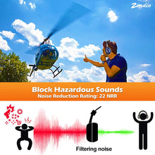 Carica l'immagine nel visualizzatore di Gallery, Zeadio Cyanine militare Noise Cancelling Overhead Headset 2 spina per... - Ilgrandebazar