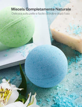 Carica l'immagine nel visualizzatore di Gallery, Anjou Bombe da Bagno Set di 6 Aggiornato 2019, 100g, Sfere con Oli... - Ilgrandebazar