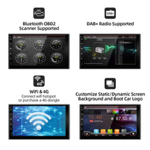 Carica l'immagine nel visualizzatore di Gallery, Autoradio Android 9.0 Doppia Din Car 1G+32G Quad-Core T3 System - Ilgrandebazar