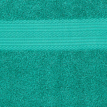 Carica l'immagine nel visualizzatore di Gallery, AmazonBasics - Set di 2 asciugamani da bagno che non Verde Turchese - Ilgrandebazar
