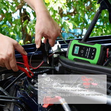 Carica l'immagine nel visualizzatore di Gallery, Caricabatteria per auto e moto 12V 6A,mantenitore di carica batteria... - Ilgrandebazar