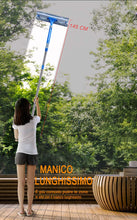 Carica l'immagine nel visualizzatore di Gallery, IKU Kit Lavavetri Telescopico 3-in-1 (145cm) con Testa Tergivetri 145 CM, Blu - Ilgrandebazar