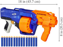 Carica l'immagine nel visualizzatore di Gallery, Hasbro Nerf E0011EU4 N-Strike Elite SurgeFire, Blaster con 15 dardi, Eta 8 + anni