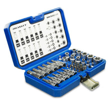 Carica l'immagine nel visualizzatore di Gallery, 34 pezzi. Set chiavi a bussola Torx | Dadi E4-E20 | T10-T60 |... - Ilgrandebazar