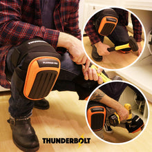 Carica l'immagine nel visualizzatore di Gallery, Ginocchiere professionali di Thunderbolt per lavoro, Dimensione piena, Orange - Ilgrandebazar