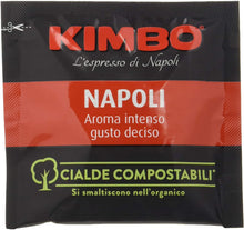 Carica l'immagine nel visualizzatore di Gallery, Kimbo Cialde Compostabili Napoli - 100 Cialde