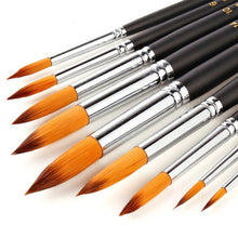 Carica l'immagine nel visualizzatore di Gallery, Golden maple Pennelli Pittura per 9 Pezzi-pennelli Acquerello&amp;colori A Olio - Ilgrandebazar