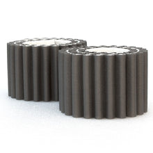 Carica l'immagine nel visualizzatore di Gallery, Wall Bumper di leggerodesign | Paracolpi Garage per 2 Strisce, Nero - Ilgrandebazar