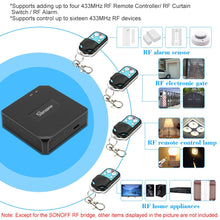 Carica l'immagine nel visualizzatore di Gallery, OWSOO RF Bridge ITEAD 433MHz Interruttore WiFi SONOFF Switch Interruttore... - Ilgrandebazar