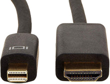 Carica l'immagine nel visualizzatore di Gallery, AmazonBasics Cavo Mini DisplayPort/HDMI - 1,83 metri - Ilgrandebazar
