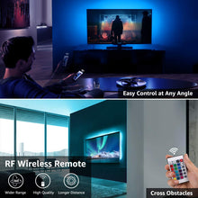 Carica l'immagine nel visualizzatore di Gallery, LE Striscia LED RGB 2m 5050 SMD, Luminosa USB TV RGB, - Ilgrandebazar