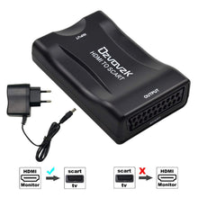 Carica l'immagine nel visualizzatore di Gallery, Ozvavzk Convertitore HDMI a SCART Adattatore Composito Video HD to Scart - Ilgrandebazar