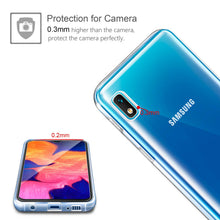 Carica l'immagine nel visualizzatore di Gallery, Leathlux Cover Samsung Galaxy A10 Custodia Trasparente + Pellicola chiaro - Ilgrandebazar