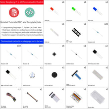 Carica l'immagine nel visualizzatore di Gallery, Freenove Basic Starter Kit for Raspberry Pi 4 B 3 B+, 147 Pages Detailed... - Ilgrandebazar