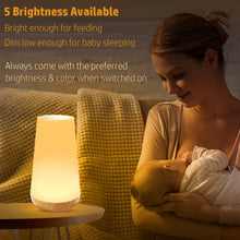 Carica l'immagine nel visualizzatore di Gallery, Luce Notturna Bambini, Lampada da Comodino LED, Dimmerabile Blanco - Ilgrandebazar