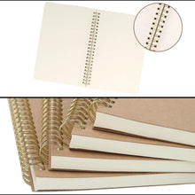 Carica l'immagine nel visualizzatore di Gallery, GoMaihe 4 Pcs Quaderni Spirale A5, Quaderno ad Anelli Pagine Bianche, 4 pezzi - Ilgrandebazar