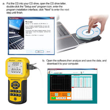 Carica l'immagine nel visualizzatore di Gallery, HoldPeak Anemometro CFM Portatile 856A per HVAC, Impostazione Dell'area del... - Ilgrandebazar