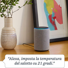 Carica l'immagine nel visualizzatore di Gallery, Echo Plus (2ª generazione) - Hub per Casa Intelligente Tessuto antracite - Ilgrandebazar
