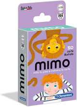 Carica l'immagine nel visualizzatore di Gallery, Clementoni- Mimo, Carte da Gioco per Bambini, Multicolore, 16174 Mimo Single