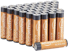 Carica l'immagine nel visualizzatore di Gallery, AmazonBasics - Batterie alcaline AAA 1.5 Volt, Performance, confezione da 36 (l’aspetto potrebbe variare dall’immagine)