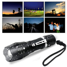 Carica l'immagine nel visualizzatore di Gallery, Tattico torcia CREE LED 2000LUMEN super luminoso regolabile Led Flashlight - Ilgrandebazar