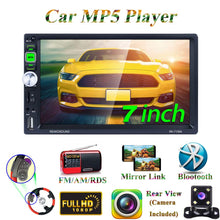 Carica l'immagine nel visualizzatore di Gallery, Honboom Autoradio Bluetooth 2 DIN Car Stereo con 7 Pollici HD Touchscreen... - Ilgrandebazar