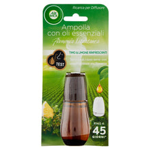 Carica l'immagine nel visualizzatore di Gallery, Airwick Ricariche per Diffusore di Oli Essenziali alla Fragranza di Timo e Limone Rinfrescanti, 1 pezzo
