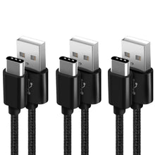 Carica l'immagine nel visualizzatore di Gallery, Cavo USB Type-C SUCESO [3 Pezzi,1m+2m+2m] C Nylon Intrecciato Cavo... - Ilgrandebazar