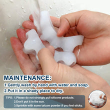 Carica l'immagine nel visualizzatore di Gallery, 4 Paia gel Toe Separatore, barelle in per dita del piede sovrapposte,... - Ilgrandebazar