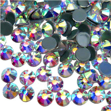 Carica l'immagine nel visualizzatore di Gallery, Jollin - strass da incollare con base piatta, SS20 1440pcs, Hotfix Crystal Ab - Ilgrandebazar
